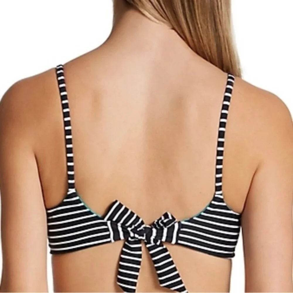 Raisins Reversible Bikini Two Piece Set Love Bra High Tide Bottom New Size Small